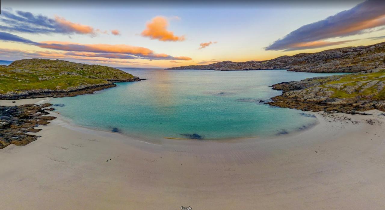 North Coast 500 Pods Otel Achmelvich Dış mekan fotoğraf