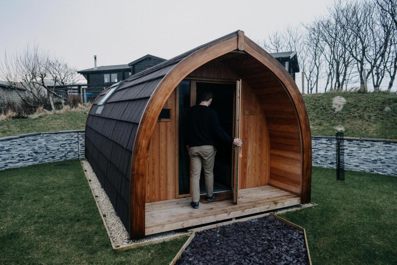 North Coast 500 Pods Otel Achmelvich Dış mekan fotoğraf