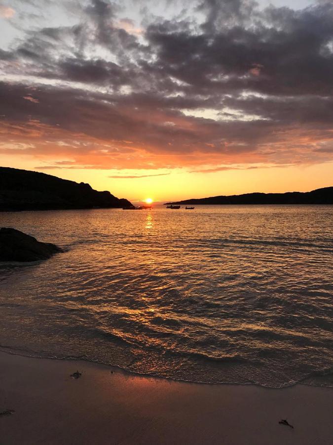 North Coast 500 Pods Otel Achmelvich Dış mekan fotoğraf