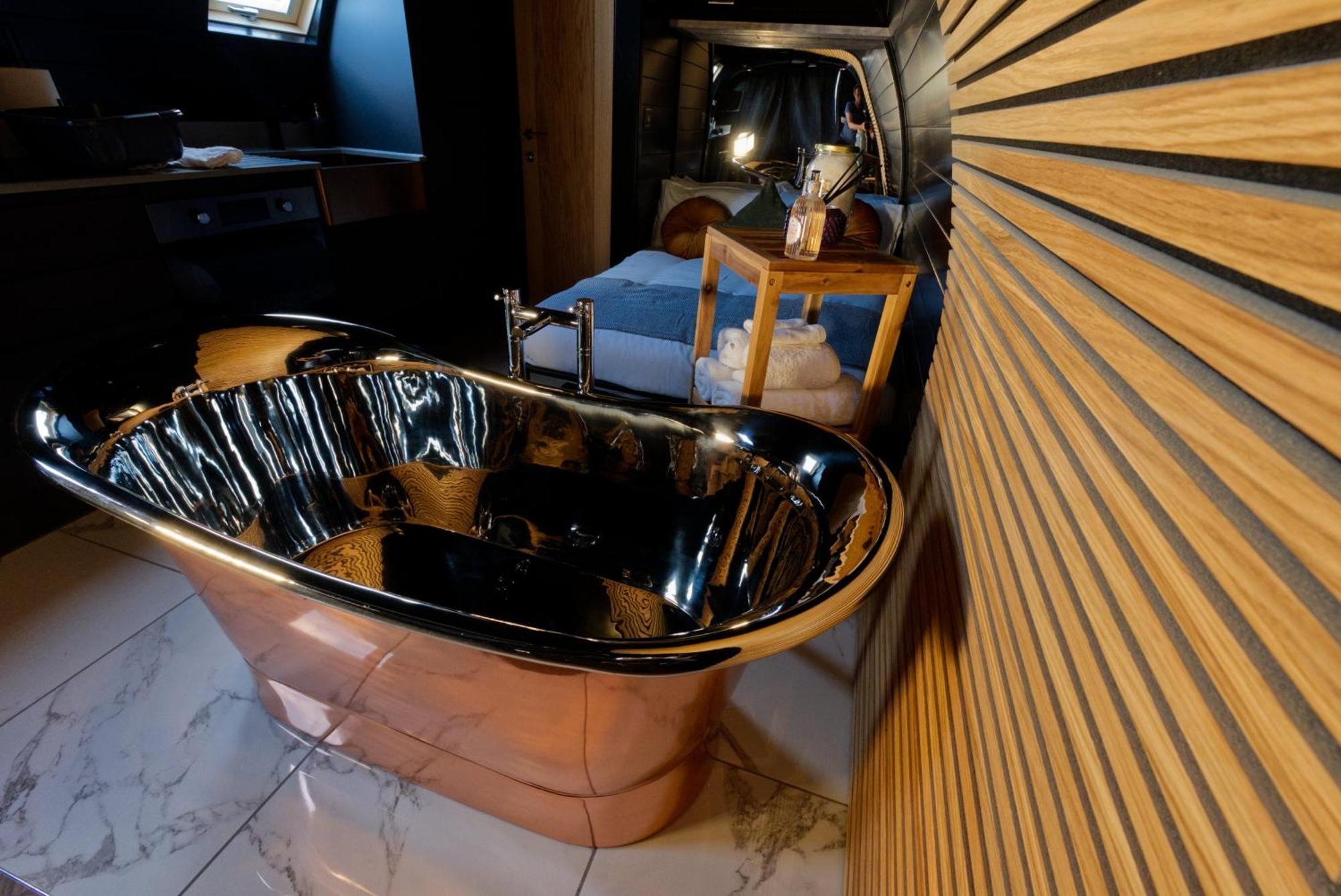 North Coast 500 Pods Otel Achmelvich Dış mekan fotoğraf