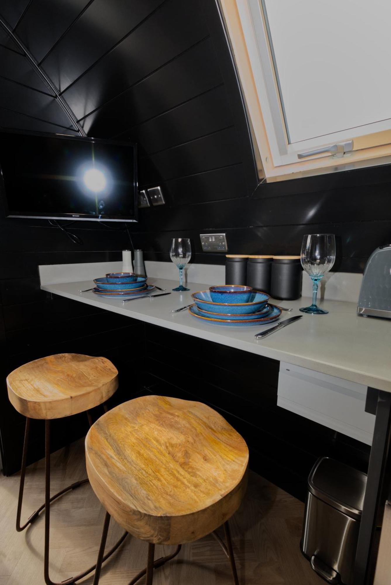 North Coast 500 Pods Otel Achmelvich Dış mekan fotoğraf