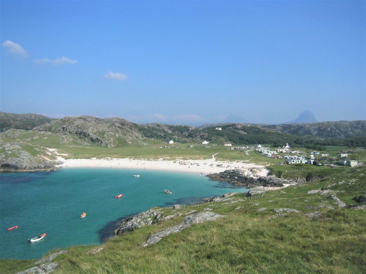 North Coast 500 Pods Otel Achmelvich Dış mekan fotoğraf